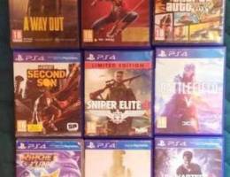 العاب ps4 بحالة ممتازة و نظيفه. Ps4 games ...