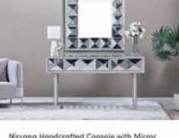 Console with huge mirror for sale