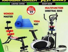 Ramadan Offer Orbitrac Bike and Abdominal ...