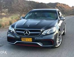 للبيع مرسيدس E350 موديل 2013 محول 63 بحالة...