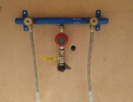 Kitchen and restaurant gas pipe fitting an...