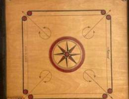 Carom Board and Playing pieces