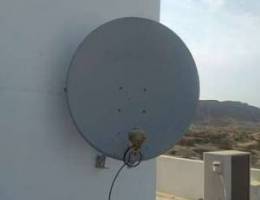 Satellite dish fixing nilesat Arabset Airt...