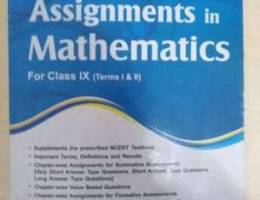 Goyal assignments class 9 mathematics..