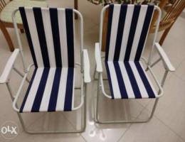 Beach Chair for sale- 2 nos