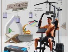 Home gym set