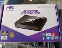 Mk world Android TV box / 6 GB ram 64 GB s...