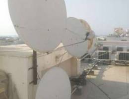 Airtel satellite fixing 3.5 foot dish my t...