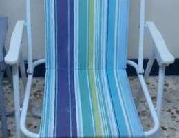 Beach Chairs - 4 nos