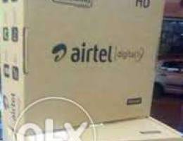 Airtel hd box new *** 6 month