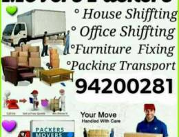 House shifting and transport service