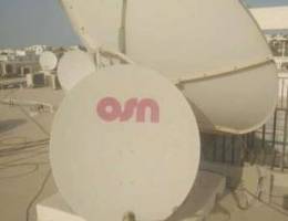 Osn satellite fixing