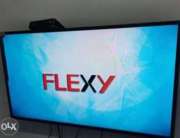 Flexy 43 Inch Smart TV with Dish TV Set to...