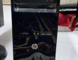 Hp pro 3500 كمبيوتر مكتبي مع شاشة سامسونج ...