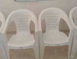 Chair 4 pieces. 10 riyal. location in Al g...