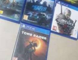 للبيع أشرطة لps4 تشتغل ع PS5