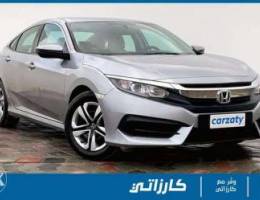 GCC 2017 Honda Civic EX 2.0L