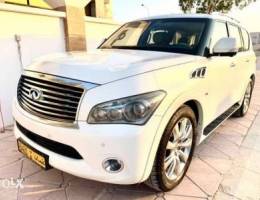 انفينيتي QX80 خليجية بحالة الوكالة موديل 2...