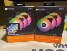 Brand New ID cooling 3 pack ARGB fans with...