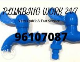 About all the work about plumbing contact ...