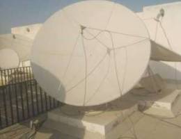 New satellite fixing Asia sat 8 foot dish