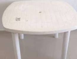 strong plastic table for sale