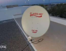 Dish fix all satellite sating