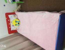 Kids bed with mattres from home center goo...