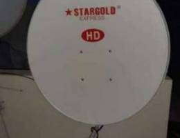 Satellite dish fixing nilesat Airtel Dish ...