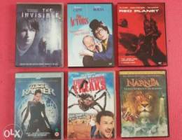 12 English Movie original DVDs