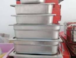 Stainless steel pots