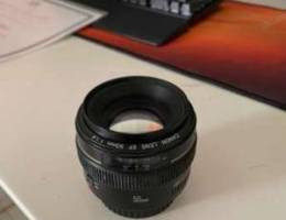 50mm 1.4f canon lens