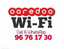 Ooredoo WiFi fiber internet connection