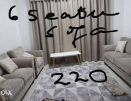 Expat used, 3 years old, 6(3+2+1) seater s...