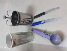 Meduvada maker and other kitchen items