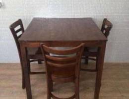 Kitchen Table with 4 Chairs