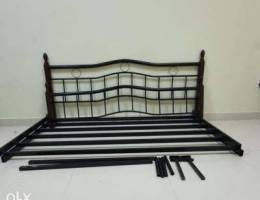 Steel bed 180x190