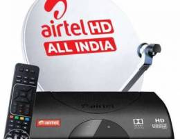 //** HDD Airtel box six month subscription