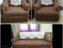 2 single seater sofa + 3 seater sofa combo