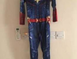 captain marvel costume