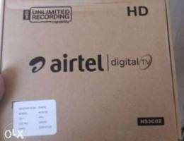 Hd digital Airtel receiver with 6months so...