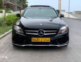 مرسيدس C300 بانوراما نظيف جدًا 2015