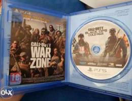 جهاز Playstation 5 + لعبة call of duty col...