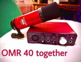 Focusrite Solo interface and Microphone