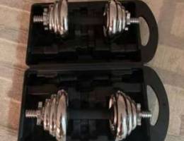 dumbbells for sale دمبلز (اثقال)