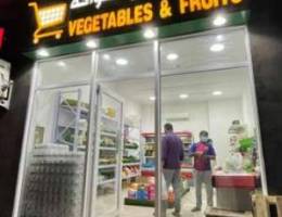 vegetable & fruits shop for sale / محل بيع...