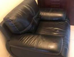 Leather single Sofa Homecentre ,get an IKE...