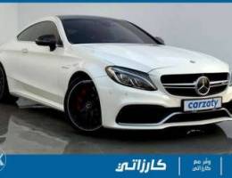 GCC 2017 Mercedes Benz C 63S AMG Std 4.0L