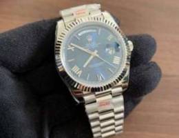 Rolex Day Date Blue dial with Roman numera...