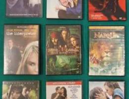 15 English Movie original DVDs. Excellent ...